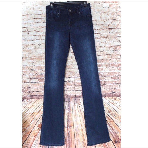 Kut from the Kloth | Baby Bootcut Dark Wash Jeans - Picture 4 of 11